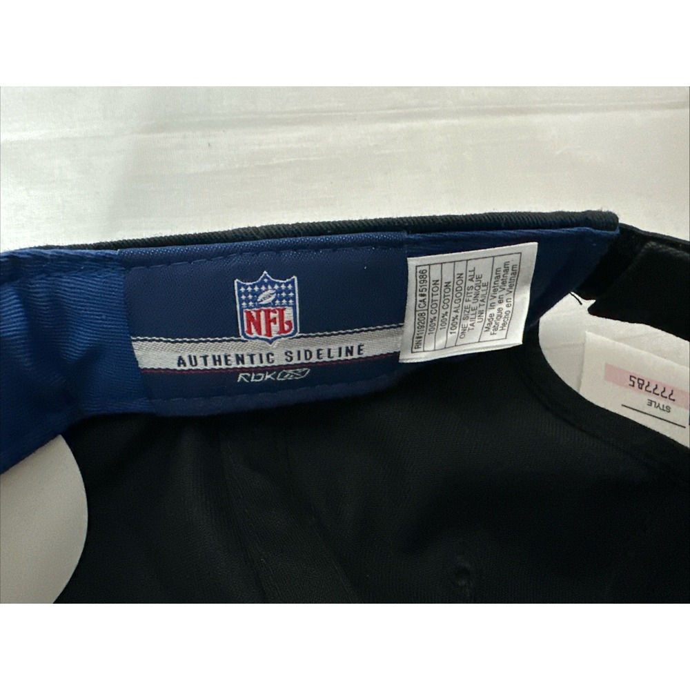 New England Patriots Conference Champions NFL Super Bowl XLII Baseball Cap New - Picture 6 of 6